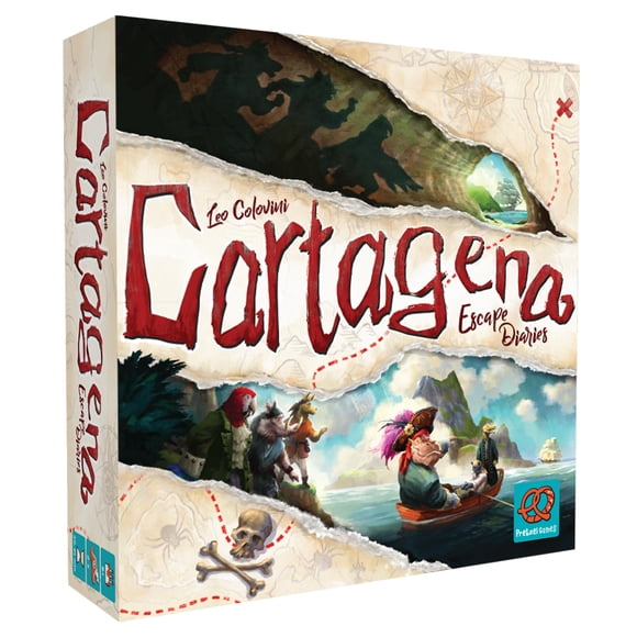 Juego de mesa Plan B Cartagena Escape: estrategia pirata 8+