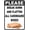 Warning Sign 2, variant on Notice PPE Required When Handling Propane Tanks Sign Chemical Hazard Signs Metal Tin – 8 x 12 Inch for Home or Work