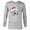 Athletic Heather, variant on Mickey Mouse Icon Winter Lodge Standard - Long Sleeve T-Shirt for Men – Customized-Royal