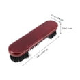 thumbnail image 2 of 2pcs Wooden Pool Table Brushes for Cleaning Billiards Pool Table Felt Rail Brush, 2 of 9