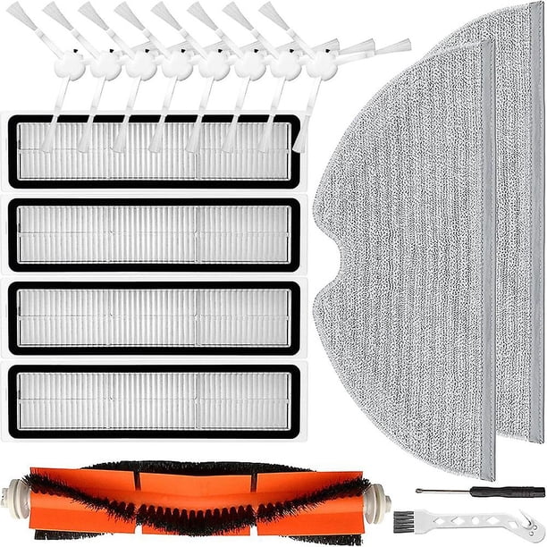 Para robot aspirador Xiaomi Dreame D9 (1 cepillo principal, 8 cepillos laterales)