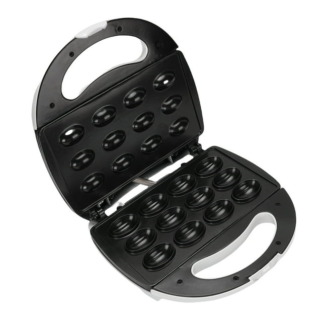 Walnut Cookie Maker, 12 Holes Mini Nut Waffle Bread Machine with Non Stick Double Sided, Dual Heating Electric Maker Mold Maker, Speedy and Easy to Clean