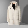 thumbnail image 4 of Chaquetas de plumón de lujo 2024 Ropa de diseñador Plumón de pato para hombre Ropa larga a prueba de frío Abrigo de invierno cálido Acolchado ligero para hombres, 4 of 4