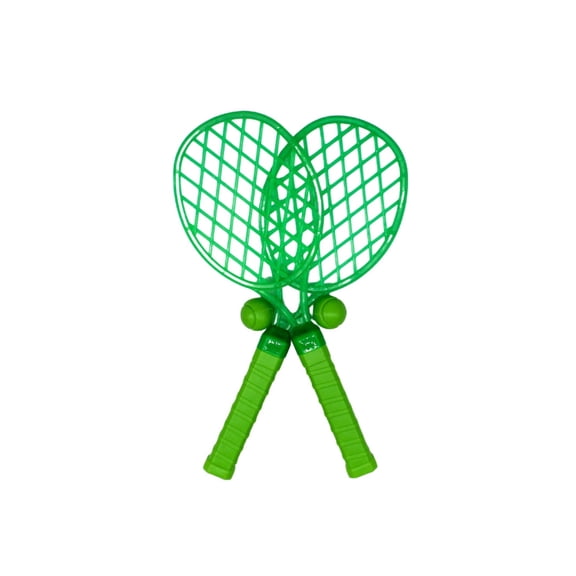 9" Tennis Racket Toy Set - Assorted Colors (Pair)