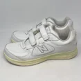 thumbnail image 2 of New Balance 577 DSL-2 Shoes Mens 9.5 White Leather 2 Strap Walking Sneakers, 2 of 6