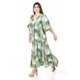 thumbnail image 2 of Maxi vestido estampado Roman Fashion /Tallas Extras, 3834 (Verde) verde 40, 2 of 6