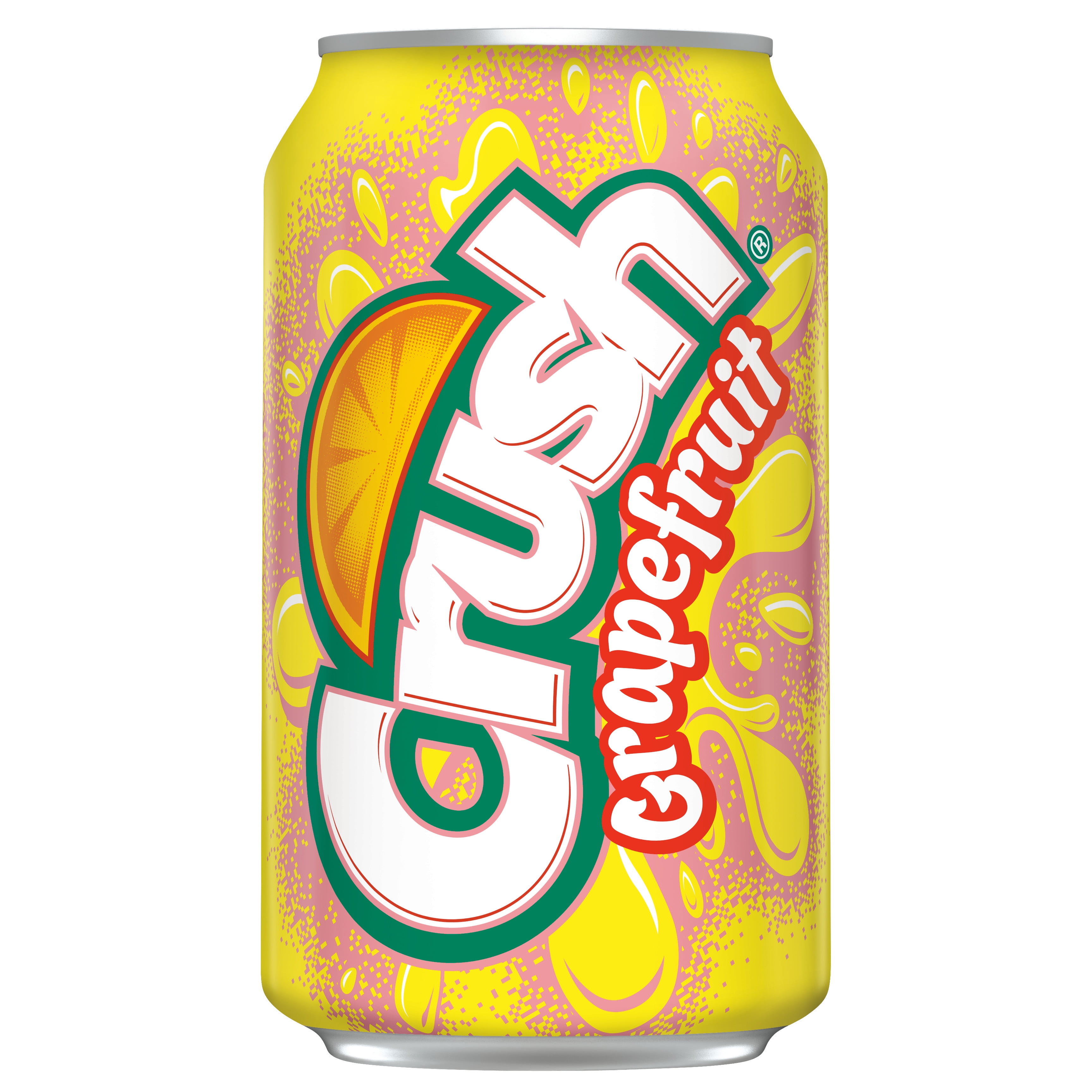 Crush Grapefruit Soda 12 Fl Oz Cans 12 Pack Walmart Com