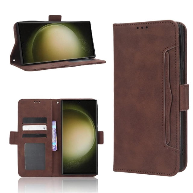 Funda Tipo Billetera GANGXUN para Samsung Galaxy S22 Ultra 5G – Tapa Flip con Tarjetero