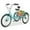 (24'')Cyan, variant on MOPHOTO Adult Tricycle 7 Speed, 3 Wheel Bike Adult, 24/26 inch Wheels Cruiser Bikes with Cargo Basket for Seniors, Women, Men