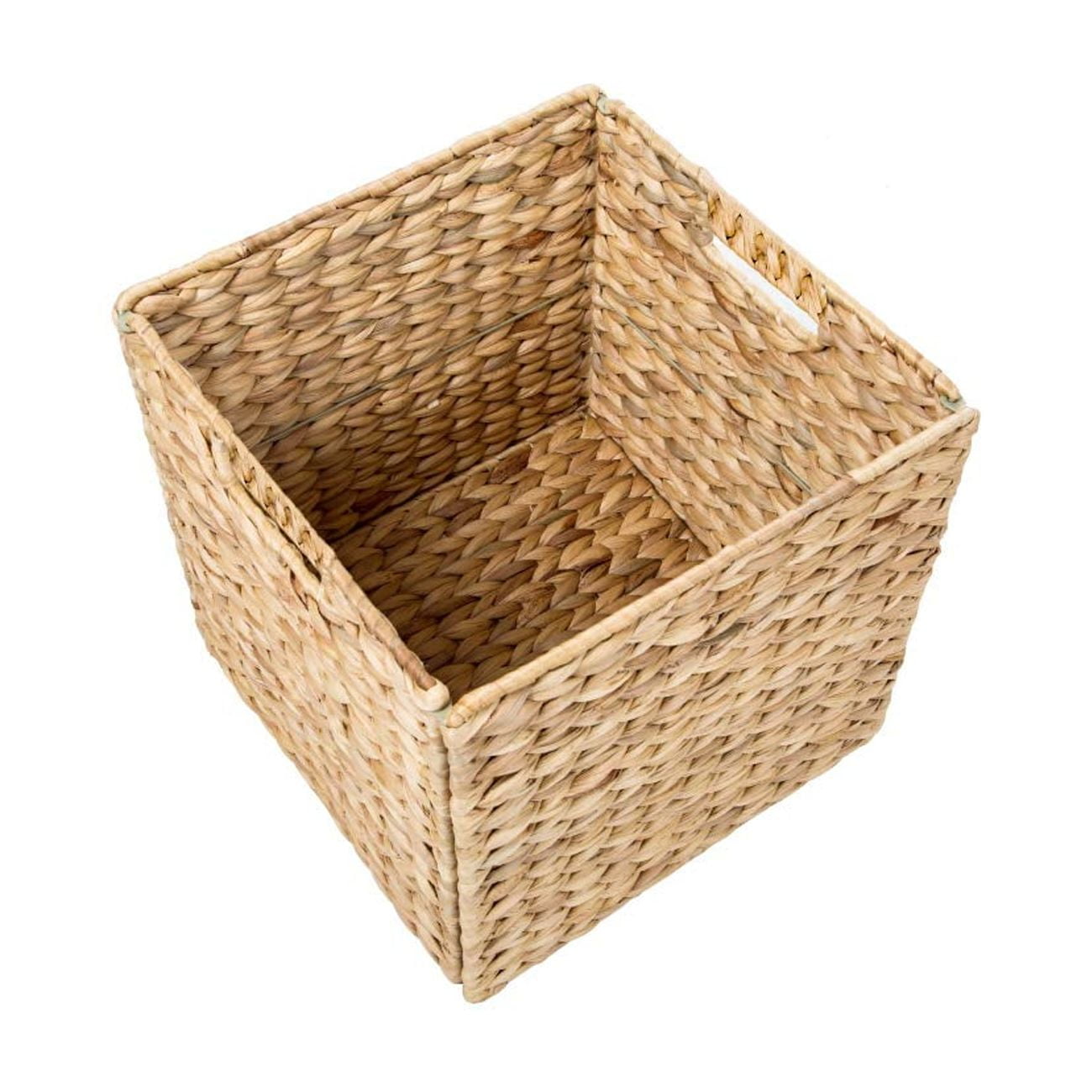 Trademark Innovations  Beige Wicker 12-inch Foldable Storage Basket Quantity 4