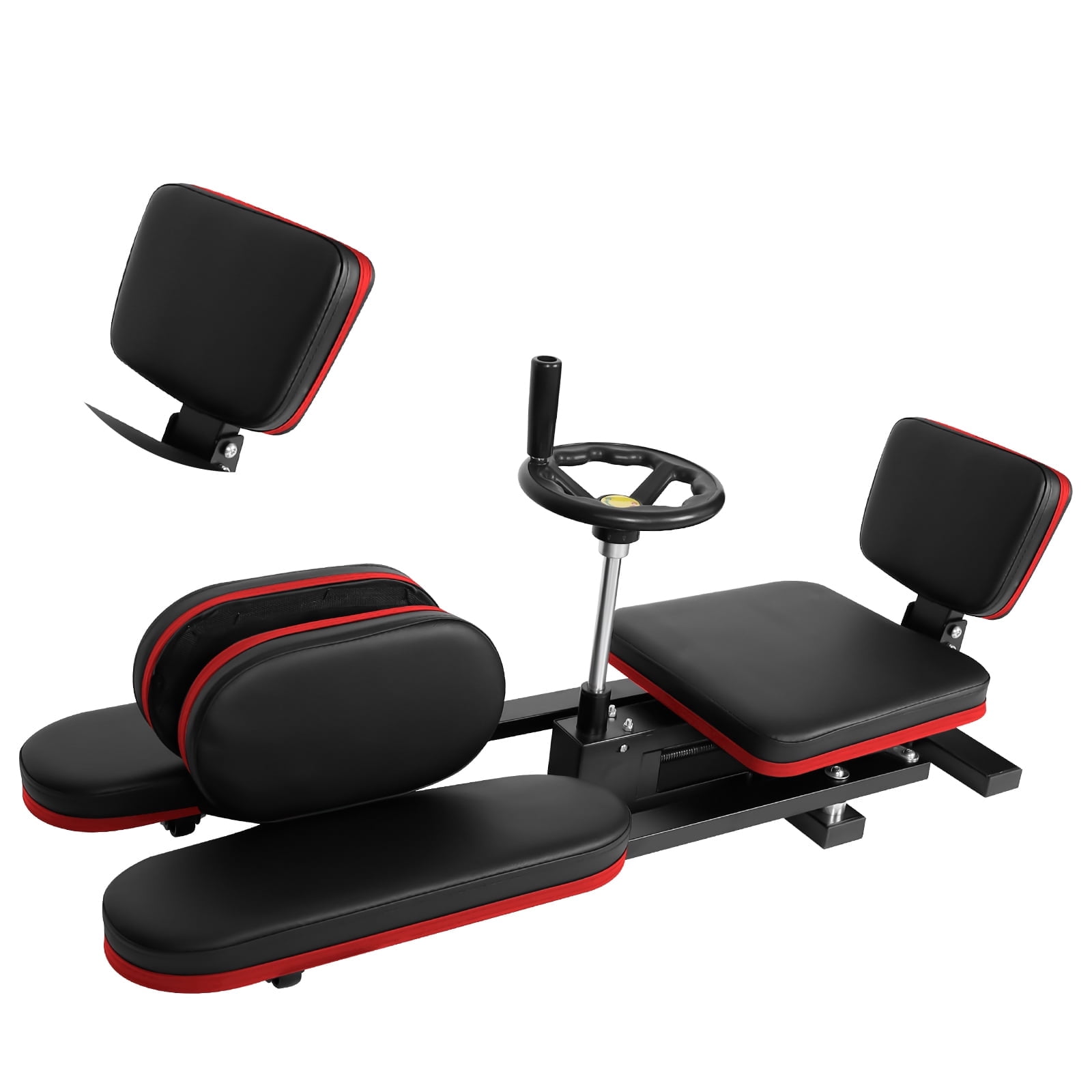 500LBS Leg Stretch Machine,Steel Frame Equipment Splits Machine,Leg Stretching Training Machine with  360°Rotating Hand Wheel, for Yoga, Ballet, Fitness, Splits Training