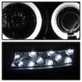 thumbnail image 6 of Black 2006-2008 Dodge Ram LED Halo Projector Headlights Lights Lamps Left+Right, 6 of 7