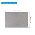 thumbnail image 2 of Unique Bargains Soft Felt Sheets Glitter Silver Tone 11.8 x 7.8 Inch 12 Pcs, 2 of 6