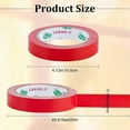 thumbnail image 2 of 3/4 Inch x 65.6ft Bookbinding Repair Tape Red Fabric Tape Adhesive Duct Tape Safe Cloth Library Book Seam Sealing Craft Tape for Bookbinders Hinging S, 2 of 5
