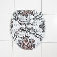 thumbnail image 3 of Bathroom Mat European Style Flower Pattern for Toilet Use 3 in, 3 of 4
