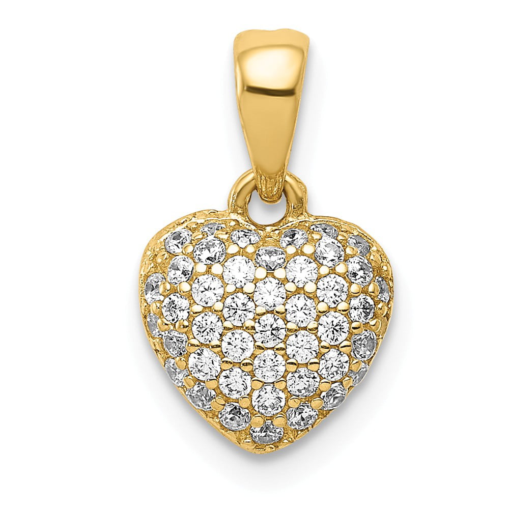 FB Jewels 14K Yellow Gold Cubic Zirconia CZ Initial Letter Fashion Anniversary RingJ Size 5.5