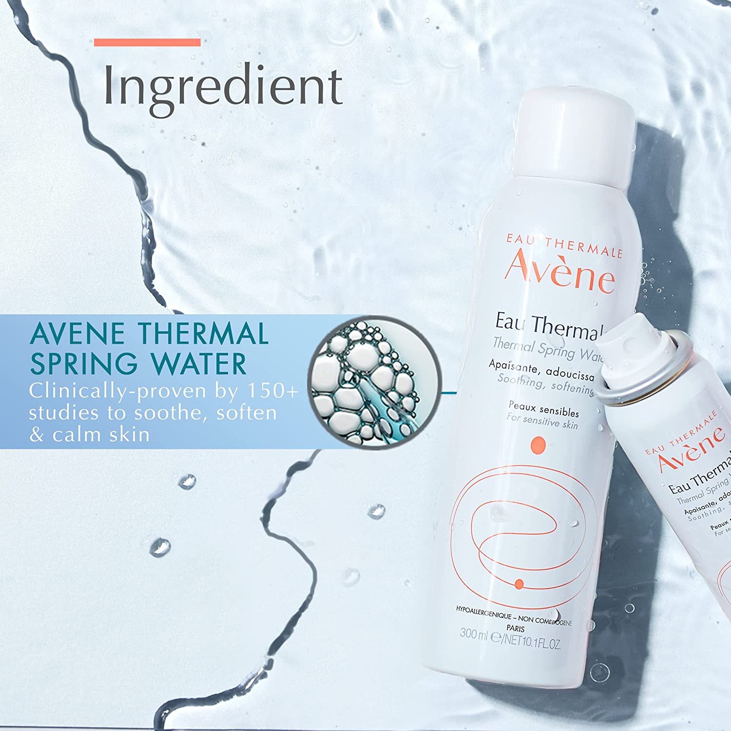 Thermal Spring Water by Eau Thermale Avene for Unisex - 10.5 oz Spray - image 5 of 8
