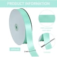 thumbnail image 2 of TONIFUL 1 Inch x 100yds Teal Turquoise Blue Satin Ribbon, Thin Solid Color Satin Ribbon for Gift Wrapping, Crafts, Hair Bows Making, Wedding Party Decoration, Invitation Cards, Floral Bouquets, 2 of 6