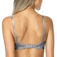 thumbnail image 4 of Wingslove Women's Push Up Sexy Lace Padded Plunge Underwire Lift Up Bras Add 1 Cup Boost Brassiere,Gray 32DDD, 4 of 7