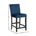 thumbnail image 5 of FurniFact 5-Piece Faux Marble Counter, Set of 4 Chairs, 5 of 10