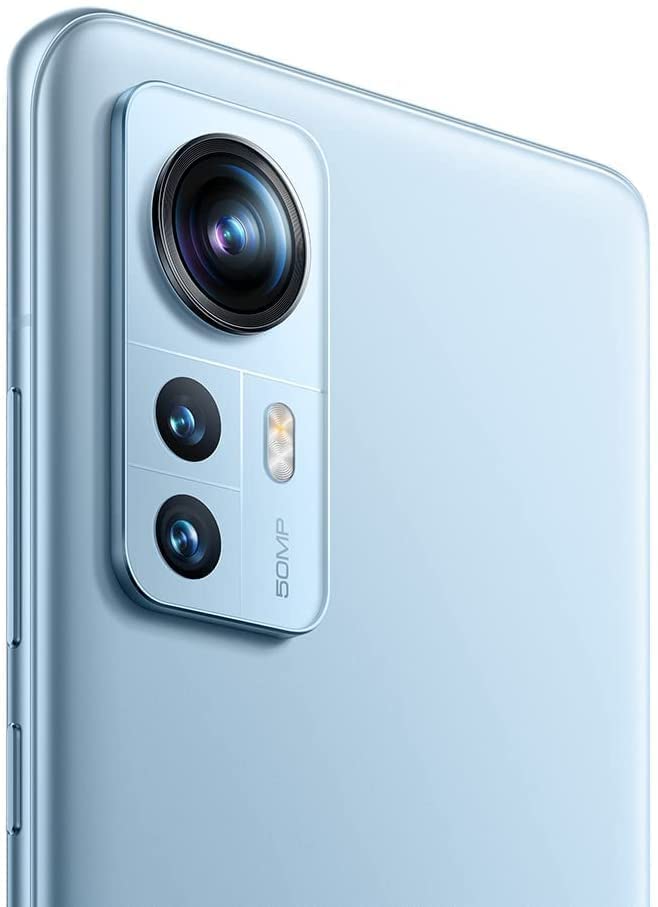 Xiaomi 12 5G + 4G LTE 128GB + 8GB Snapdragon 8 Gen 1 Global Unlocked 50MP Pro Grade Camera (Not for Verizon Boost At&T Cricket Straight) (Blue)