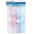thumbnail image 3 of 4pc Travel Toothbrush Holder Marble Plastic Cover Case Tube Cap Carry On Camping, 3 of 3