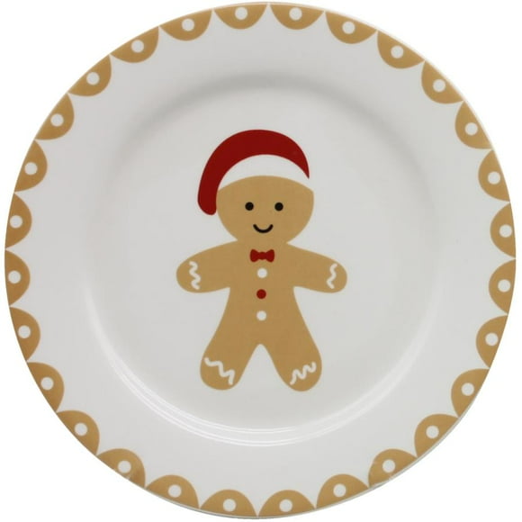 8" Gingerbread Salad Plate