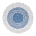 thumbnail image 2 of STARTIST Cat Scratcher Mat 36cmx36cm for Small Medium Cat Round Furniture Protector Grinding Claw Kitty Cat Scratching Mat Scratch Pad Blue, 2 of 9