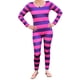 thumbnail image 3 of Txlixc Cheshire CAT Disfraz de Halloween Pink Purple STRIPE Conjunto de juego de rol de manga larga Txlixc moda, 3 of 8