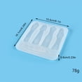 thumbnail image 4 of Toystoory Molde de Clip para hacer joyas, molde de silicona, mano de obra fina, tamaño compacto, pendientes, interesante, lavable, DIY, accesorio, moldes Cocina y Comedor Toystoory HA078947-00, 4 of 6