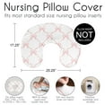 thumbnail image 4 of Sweet Jojo Designs Ballerina and Ballet Bows Girl Nursing Pillow Cover Case (Pillow Not Included), 4 of 6
