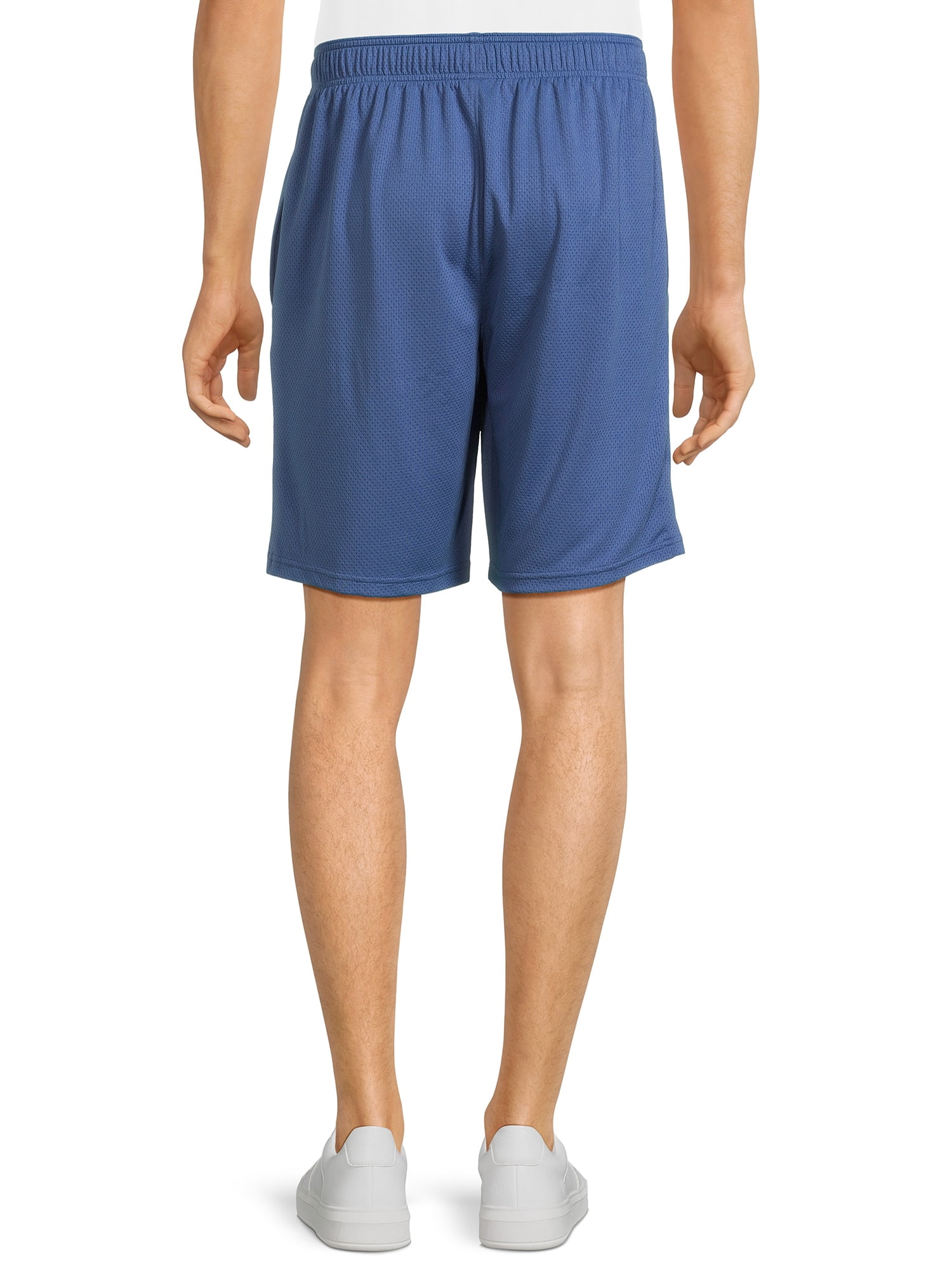 Athletic Works Men's and Big Men's Active Mesh Shorts, 9" Inseam, Sizes XS-5XL