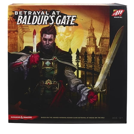 Hasbro Gaming Avalon Hill Betrayal at Baldur's Gate Modular Board Hidden Traitor Game,Ages 12 and Up,D&D,Based on Betrayal at House on The Hill