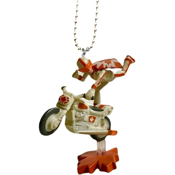 Duke Caboom Biker PVC Keychain Dangler Ornament Figure Figurine Charm