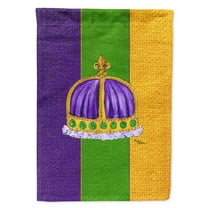 Mardi Gras Flag Canvas House Size