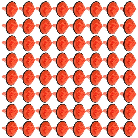 OUNONA 100pcs Flare Clips Plastic Retainer Clips Replacement Trim Fasteners Automotive Supplies