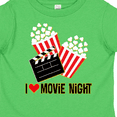 thumbnail image 4 of Inktastic I Love Movie Night Boys or Girls Toddler T-Shirt, 4 of 5