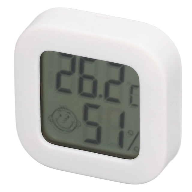 Medidor De Temperatura Pantalla Digital LCD -10 ~ 70 Grados Celsius Termómetro De Pequeño Error Con Batería Incorporada Para Interiores ANGGREK Hardware