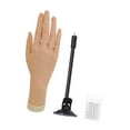thumbnail image 2 of EHJRE Nail Practice Hand Nail Training Model with Suction Cup Base Female Mannequin Hand Simulation for Showcase Bracelet Beginners Right Hand, 2 of 8