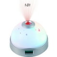 thumbnail image 1 of EIMELI Kids Alarm Clock Projector Night Light 7 Color Changing Night Light Ceiling Projection Alarm Clock Battery Operated Digital Clock for Kids Adults Bedroom Living Room Decoration, 1 of 1