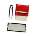 thumbnail image 2 of YsXoWiui Self Inking Stamp Set Letter Alphabet Inking Stamp DIY Custom for 18mmx47mm, 2 of 9