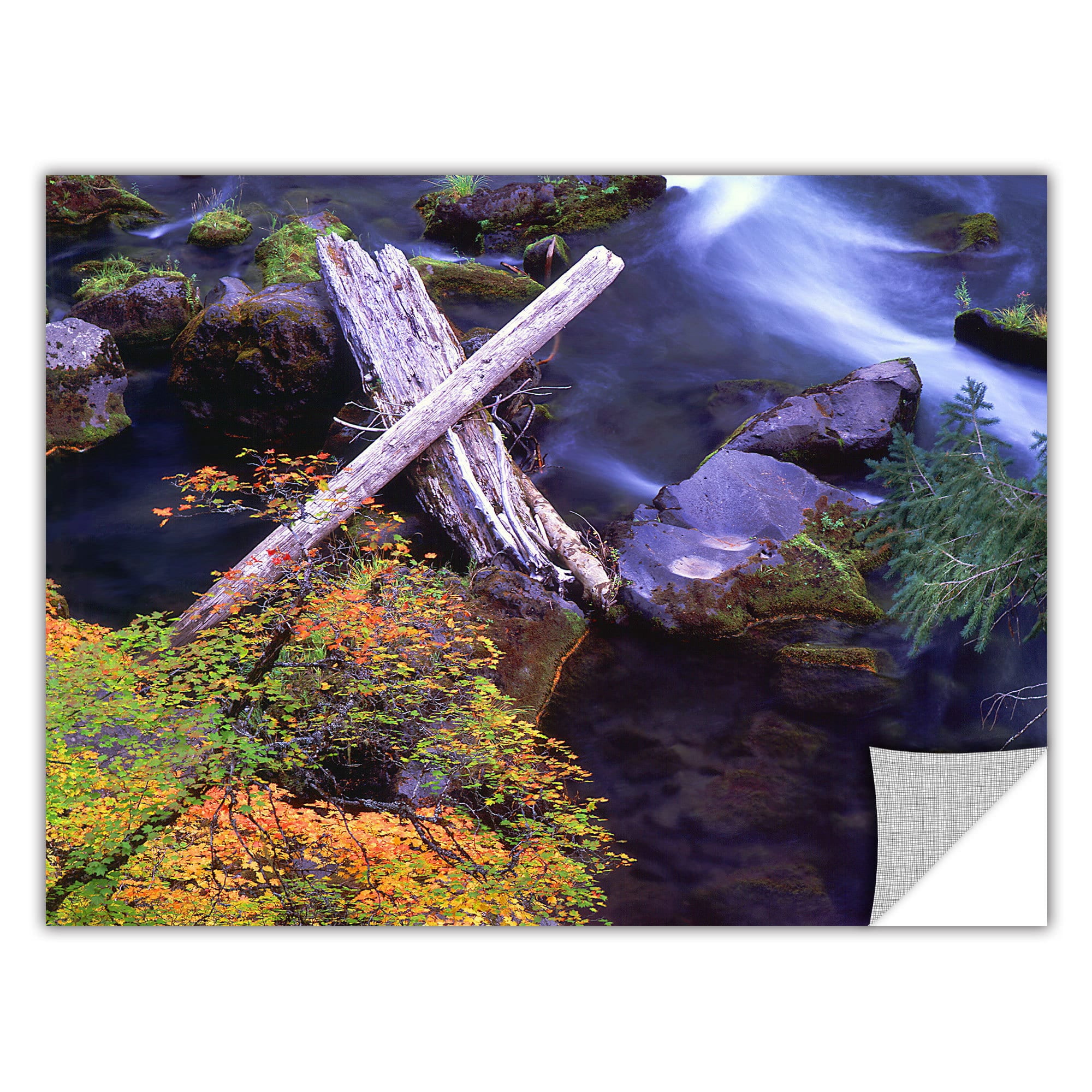 Dean Uhlinger Rogue River Falls, Art Appeelz Removable Wall Art Graphic