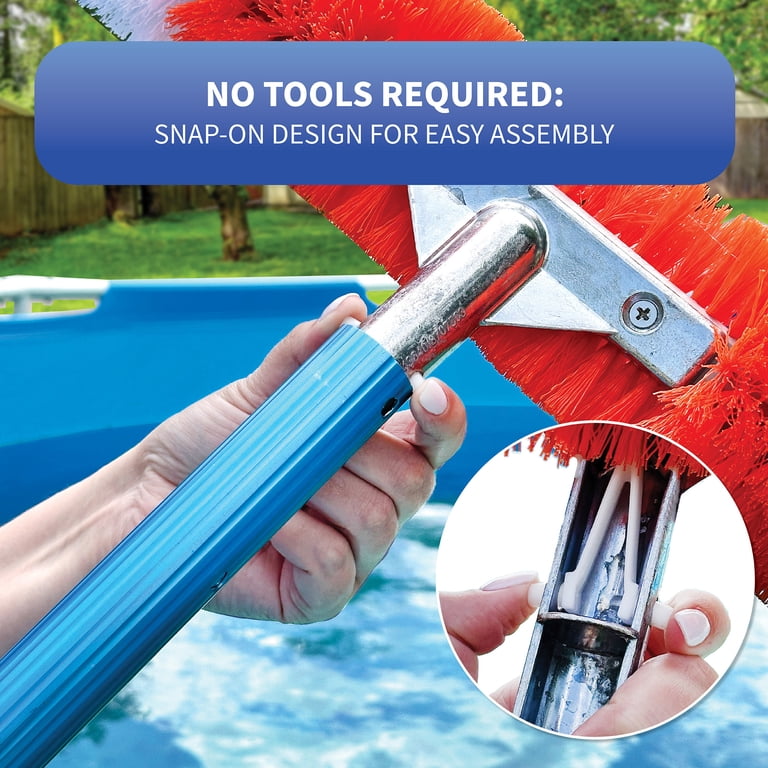 Hot Tub Steps Cunyuer Pool Step Corner Brush - Handheld Cleaner For