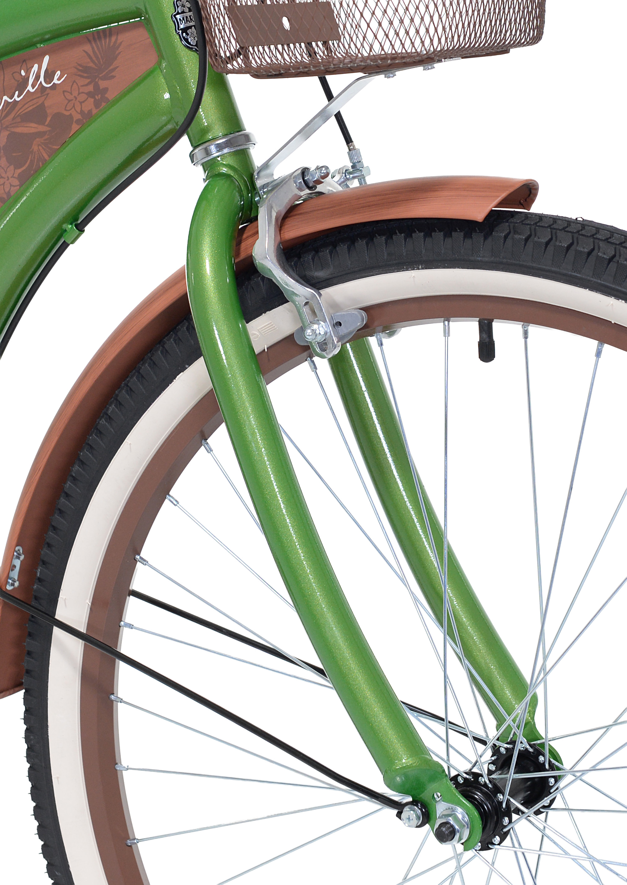 Margaritaville 26" Adult Cruiser Bike, Green photo 4