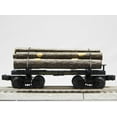 thumbnail image 3 of M.T.H. Electric Trains MTH Premier Chesapeake & Ohio Skeleton FLATCAR w/LOGS O Gauge 20-92334 (147), 3 of 8