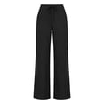thumbnail image 7 of Girls Linen Pants Kids 2026 Summer Lightweight Casual Beach Baggy Elastic Waist Wide Leg Trousers Athletic Boyfriend Y2K, 7 of 7