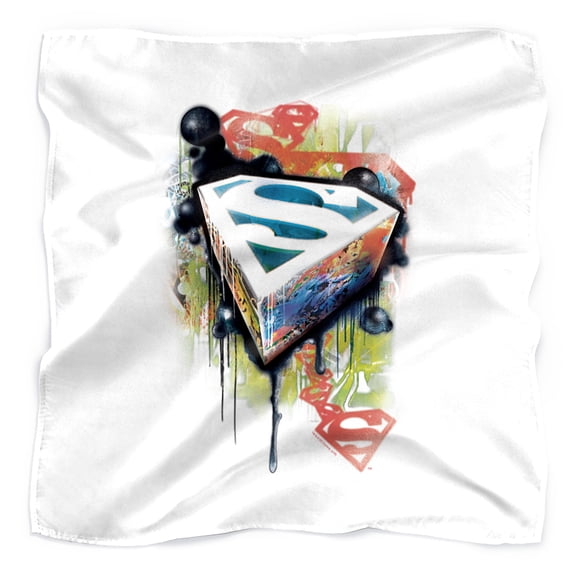 Superman Urban Shields 3D Bandana (21 in x 21 in)