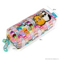thumbnail image 5 of Squishmallows All Character Pencil Pouch, Featuring Cam & Hans Zipper Closure, Multi Color, 5 of 8