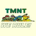 thumbnail image 2 of Men's Teenage Mutant Ninja Turtles We Rule Brothers Graphic Tee Beige Small, 2 of 4