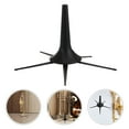 thumbnail image 3 of WEUVEB Lightweight Portable Black Metal Trumpet Stand with Foldable Stable Five Legs, 3 of 8